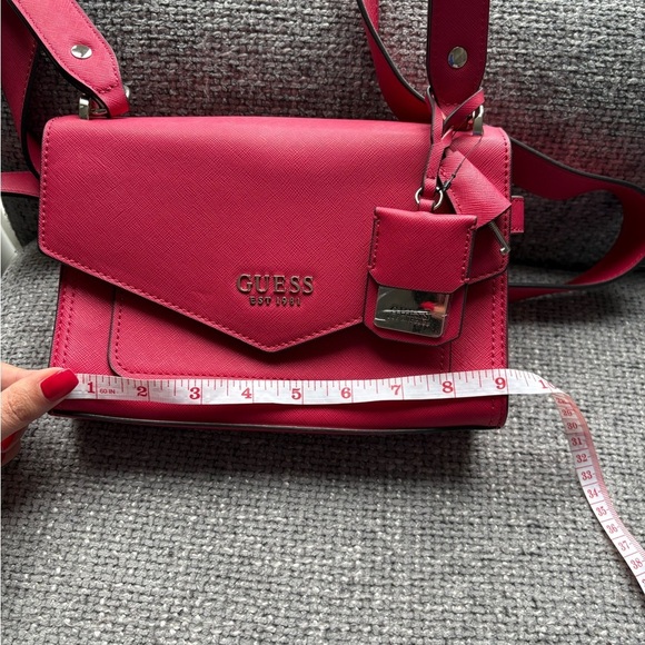 Brand new No tag Guess Georgiana Crossbody Flap Bag – Red - Picture 15 of 16